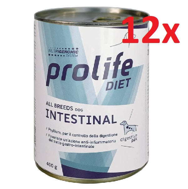12x400g Prolife Diet Intestinal - Cani Tutte le Taglie 12x400g Prolife Diet Intestinal - Cani Tutte le Taglie